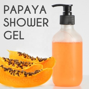Sabun cair pemutih ekstrak pepaya alami Gel mandi mandi penetrasi mendalam putih - Product Image 6