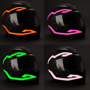 Casque lumineux EL Strip Night Riding Safety Gear pour motocyclistes, cyclistes et livreurs - Product Image 1
