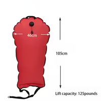 Sac de levage de plongée sous-marine, sac de flottabilité robuste en nylon 210D TPU avec valve de vidange