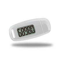 Mini podomètre 3D à LED, avec lanière de boucle arrière, écran numérique, pour la course à pied, chargeur USB, nouveauté 2020