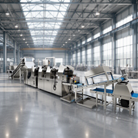 Machine à fabriquer des nouilles et des ramen fraîches en promotion avec moteur, haute production et haute efficacité, ligne de production automatique