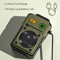 Dispositif anti-aboiement pour chien silencieux de 33 pieds, rechargeable, à ultrasons, avec 3 modes