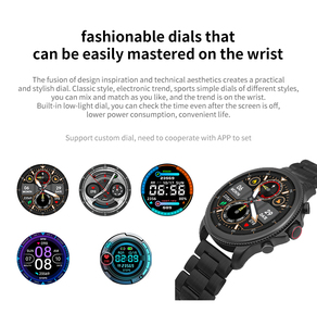 Smartwatch <span class=keywords><strong>Simba</strong></span> C08 2022 con Schermo Rotondo Touch, Monitoraggio Frequenza Cardiaca, Fitness Sportivo, Compatibile Android e iOS, Orologio Intelligente da Uomo - Product Image 5