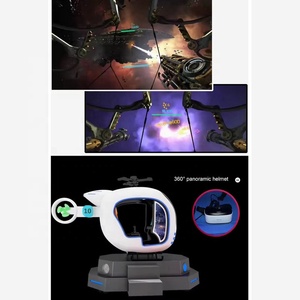 Economic Professional Virtual Reality <strong>Helicopter</strong> Professional Vr Aircraft Airplane 720 Degrees Flight Simulator Dynamic Seat - Product Image 4