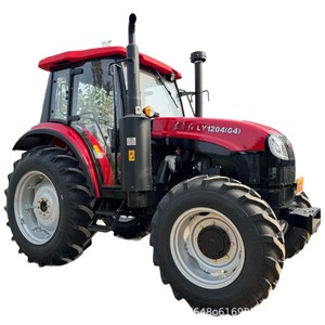 Tracteur agricole à quatre roues motrices Red Ly1204 à tête ronde pour creusement de fossés, remblayage et pontage, modèle d'exportation - Product Image 5