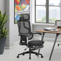Vente directe d'usine Fabrication ergonomique Maille à dossier haut Vente de qualité Table et chaises pivotantes de direction Bureau