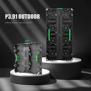 Ngoài trời 4k dẫn Màn hình hiển thị 500x1000mm video tường tấm hoàn chỉnh hệ thống buổi hòa nhạc sân khấu cho thuê nền p3.91 dẫn bức tường video - Product Image 4