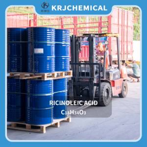 CAS 141-22-0 acido ricinico tensioattivo acido ricinoleico per agenti lubrificanti chimici ausiliari emulsionanti cosmetici e saponi - Product Image 3