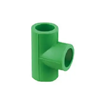 Plumbing materials products polypropylene pipe fittings connectors 32mm plastic tee