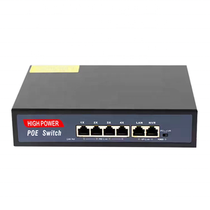 4 Port 10/100/1000M POE tam Gigabit anahtarı + 2 Port 1000M 250m uzun iletim mesafesi POE anahtarı - Product Image 1