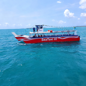 Vente flash : Bateau à passagers en aluminium de 21 m, bateau de débarquement en aluminium de 70 pieds, barge de fret, ferry fluvial, bateau de travail à vendre - Product Image 2