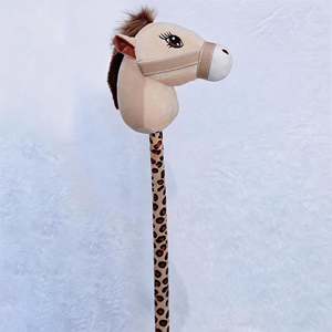 Animal Head Series kids riding <span class=keywords><strong>peluche</strong></span> unicorno hobby horse stick toy - Product Image 2