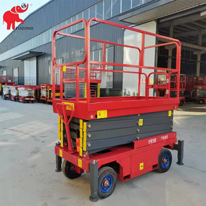 Hydraulic Mobile Scissor Lift Mini Lifting Platform 4m 5m 6m 8m 10m 12m 14m 16m 18m Towable Scissor Lift Platform Aerial Work - Product Image 5