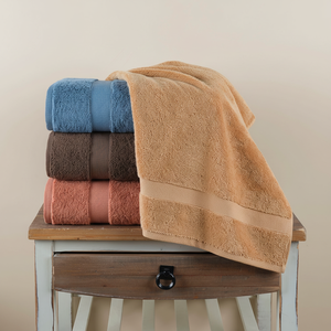 ผ้าเช็ดมือและแผ่นอาบน้ำลายเกลียวนุ่มหรูหราแบบตุรกี - Product Image 1