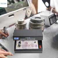 Détecteur de billets de banque en plastique pour plusieurs devises, y compris l'euro et le dollar américain, avec détection UV des billets en 0,5s/pièce