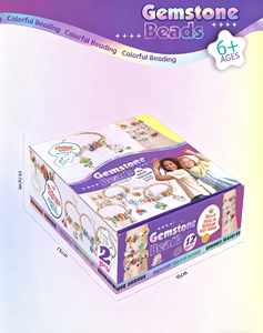 <span class=keywords><strong>Kit</strong></span> de <span class=keywords><strong>fabrication</strong></span> de bracelets en perles DIY pour enfants, jouets éducatifs créatifs - Product Image 1