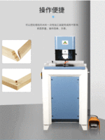 Machine pneumatique industrielle de tenon de tige cannelée pour la menuiserie-Joint de queue d'aronde de trou unique