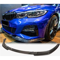 Spoiler avant en fibre de carbone pour BMW Série 3 G20 320i 330i M Sport M340i