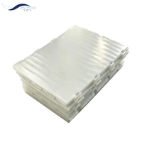 Pistes de patinage sur glace artificielles en plastique UHMWPE, patinoires mobiles, sol synthétique pour patinage sur glace