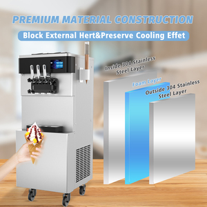 Hot bán mềm máy làm kem kinh doanh mềm phục vụ máy làm kem/Ice Cream Máy làm 6240(CE ETL phê duyệt) - Product Image 2