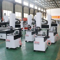 Mini machine CNC à prix réduit à vendre et mini routeur CNC de petite taille pour la découpe de métal 40*40 mm 4 axes