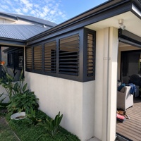 Volets intérieurs en aluminium sur mesure, persiennes réglables pour fenêtres, stores d'intimité pour chambre, système pour projets architecturaux