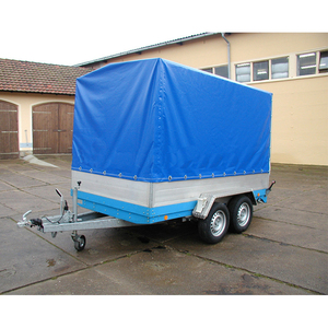 Housse de <span class=keywords><strong>remorque</strong></span> utilitaire en PVC imperméable personnalisée 8x5, housse de <span class=keywords><strong>remorque</strong></span> à caisse, housse de <span class=keywords><strong>remorque</strong></span> à cage, housse de <span class=keywords><strong>remorque</strong></span> en toile avec accessoires - Product Image 2