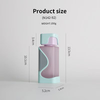 Flacon de parfum carré en verre givré avec logo personnalisé, 100 ml, flacons de luxe avec vaporisateur, emballage en boîte et étiquette métallique