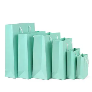 Wholesale Christmas Wedding Wig Perfume Gift Paper Packaging Bags With Logo