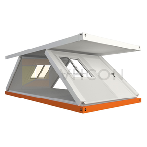 Conteneur modulaire préfabriqué sur mesure, garage, atelier, entrepôt, chalet, bungalow, maison préfabriquée pliable - Product Image 4