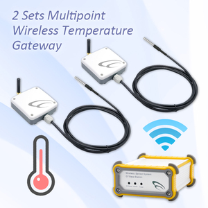 Sensor Inalámbrico Industrial de Temperatura y Humedad de 1200m, Dispositivo Inteligente de Monitoreo IoT - Product Image 1