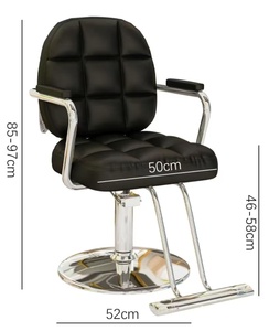 Silla de Barbería Profesional para Hombre, Silla de Estilismo Resistente con Cuero Sintético, Fabricante Chino - Product Image 2