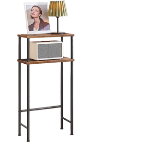 <span class=keywords><strong>HOOBRO</strong></span> schmaler Konsolentisch, geeignet für kleine Räume, 15,7 Zoll (ca. 39,9 cm) Eingangstisch, 2 Ebenen - Product Image 1