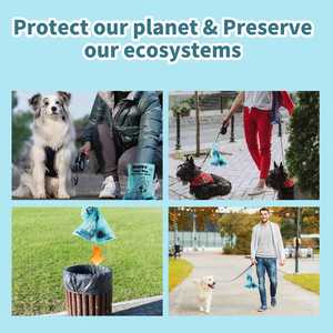 Sacs à déjections canines biodégradables écologiques de haute qualité PetWholesale, sacs à déchets pour animaux de compagnie, Bolsas Ecologicas Para Excremento De Perros - Product Image 6