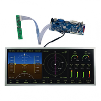 Module LCD haute luminosité 17,3 pouces 1920x768 30PIN LVDS 600 Nits pour simulateur de vol