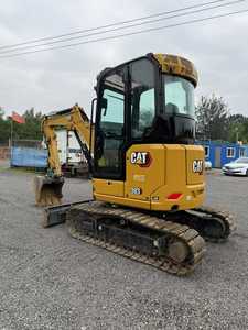 รถขุดขนาดเล็กมือสอง Caterpillar 303 CAT 303 303CR 303E รถขุดไฮดรอลิกขนาดเล็ก 3 ตัน เครื่องจักรก่อสร้างขนาดเล็ก พร้อมหัวเจาะ - Product Image 4