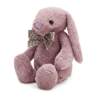 Peluche Lapin Mignon Personnalisable à Longues Oreilles Rembourrée de Coton PP – Idéale pour Pâques