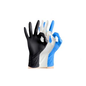 Gants en nitrile jetables en gros, haute élasticité, sans <span class=keywords><strong>poudre</strong></span>, pour la protection des professionnels de la beauté, la coloration des cheveux et l'usage domestique - Product Image 5