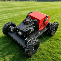 Tondeuse robotisée compacte télécommandée pour usage agricole et commercial, avec lame de coupe pour herbe, simple d'utilisation, prix compétitif