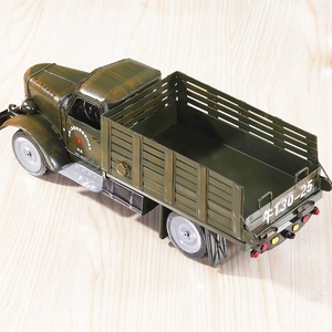 TM810 Retro Tin Car Liberation Truck Model Decoración Vintage Nostálgico Clásico Metal Crafts Home Bar Loft Decor - Product Image 4