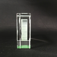 Neelpure 178042 Trofeo de Cristal K9 Transparente Rectangular Personalizado con Grabado Láser DIY