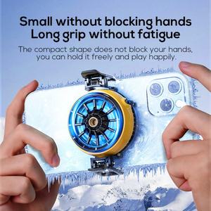 Enfriador de Teléfono Memo DLA6 para Juegos, Ventilador Magnético con Luz Azul para Teléfono Móvil - Product Image 5