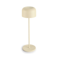 Lámpara de mesa Lune Sand, diseño minimalista, acabado mate, decoración de iluminación interior