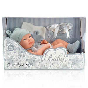 Cuerpo de vinilo niño y niña <span class=keywords><strong>Reborn</strong></span> recién nacido bebé muñecas barato 15 pulgadas suave silicona muñeca bebé recién nacido para la venta - Product Image 5