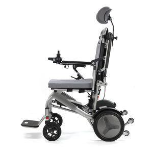 電動車椅子電動車椅子2025年折り畳み式軽量障害者ケアマニュアルリクライニングリモコン - Product Image 1