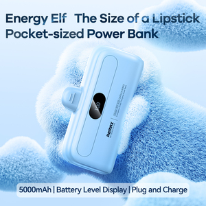 <span class=keywords><strong>Remax</strong></span> Rpp-632 มินิพาวเวอร์แบงค์ 5000mAh ชาร์จเร็วแบบ Type C แบตเตอรี่สำรองพร้อมไฟ LED - Product Image 6
