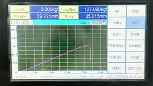 Única coluna <span class=keywords><strong>testing</strong></span> <span class=keywords><strong>machine</strong></span> fabricante/máquina de testes resistência à tração do fio/verificador do alongamento - Product Image 3