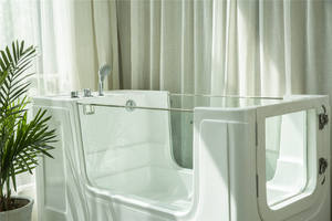 <span class=keywords><strong>Baignoire</strong></span> en acrylique <span class=keywords><strong>pour</strong></span> grands chiens et chats - Modèle Spa <span class=keywords><strong>pour</strong></span> chiens Milky Massage et multifonction Utilisation en salle de bain intérieure - Product Image 4