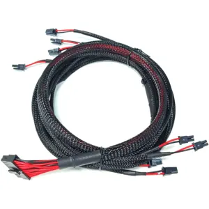Custom Lower COB To TPD Cable With Double-Wall Heat-Shrinkable Tube UL1007 22AWG Cable Assembly