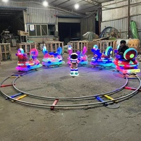 Petit train électrique pour enfants, équipement de parc d'attractions, mini-train électrique pour enfants, train électrique à chevaucher pour parc d'attractions